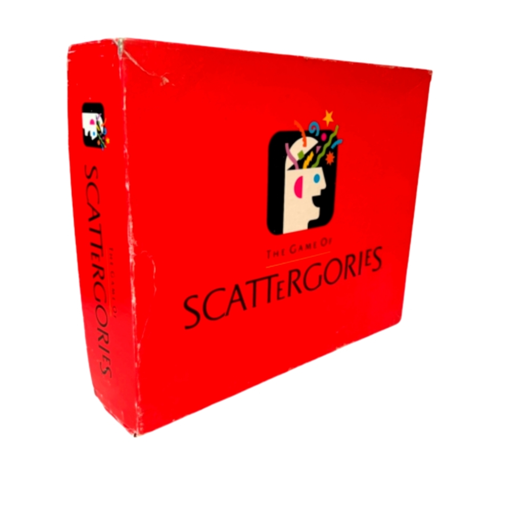 Scattergories Board Game 1988